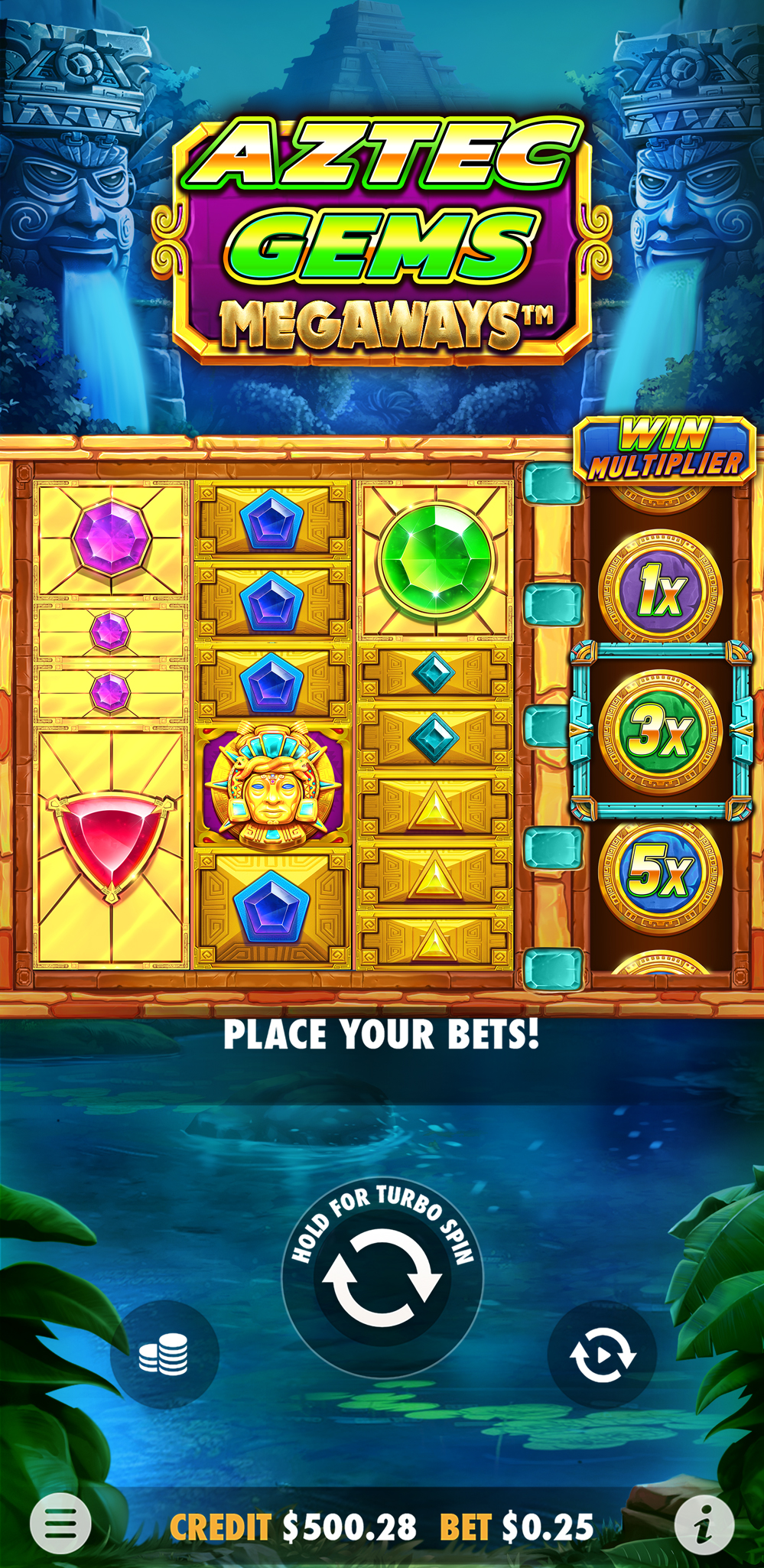 Aztec Gems Megaways™ - screenshot with slot description 7